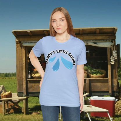Daddy's Little Squirt Unisex Jersey Short Sleeve Tee