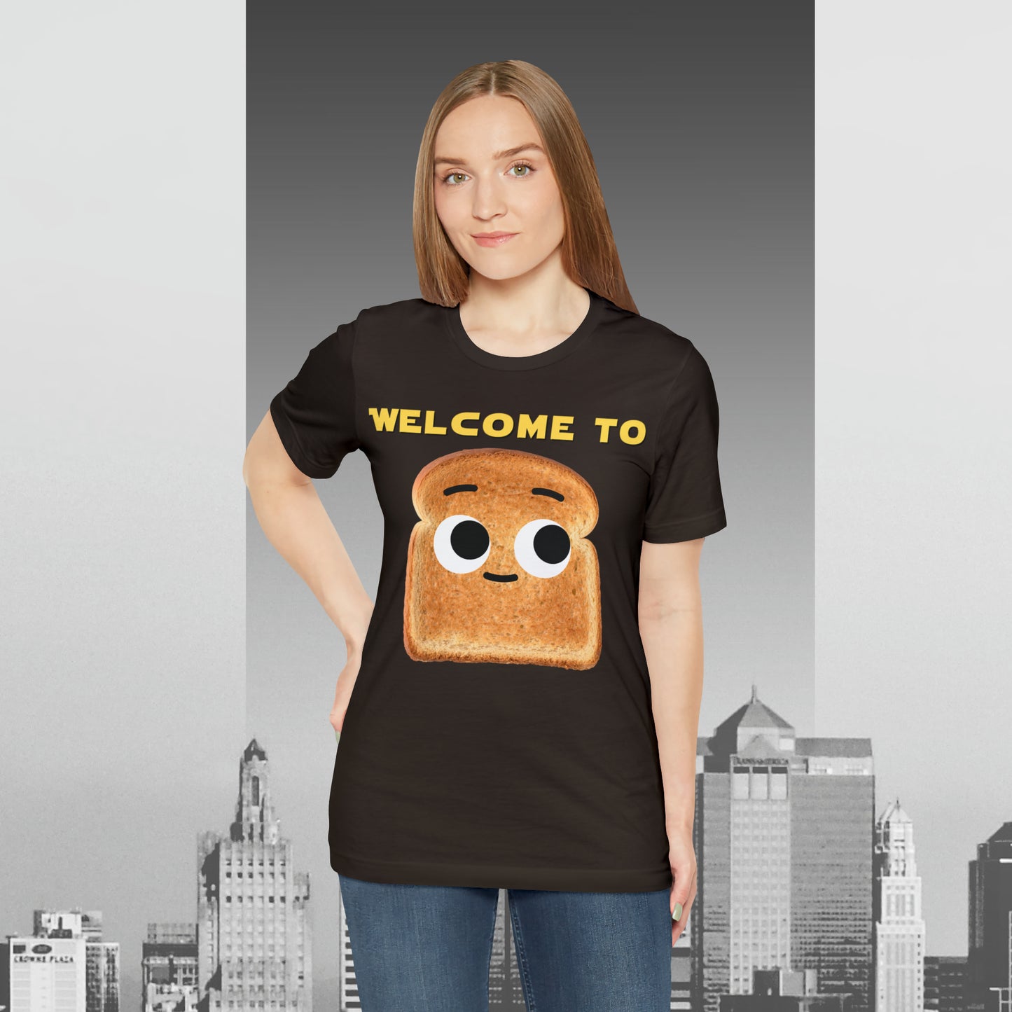 Welcome to the Darkside Unisex Jersey Short Sleeve Tee