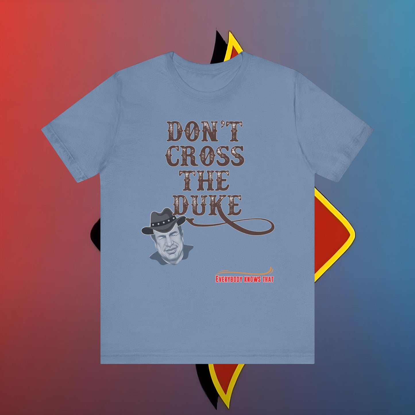 Don't Cross the Duke-Everybody knows that!  – The Shuli Network Special Edition #skoal" Unisex Jersey Short Sleeve Tee