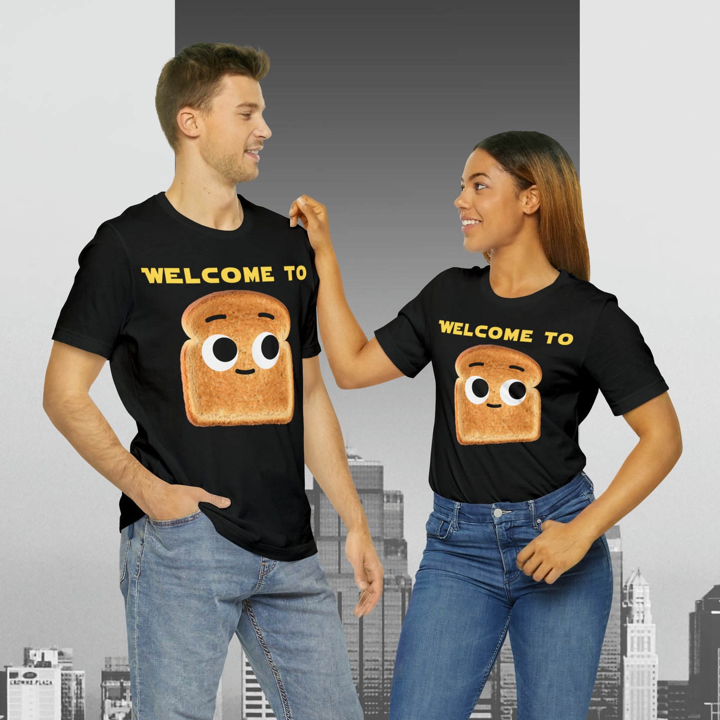 Welcome to the Darkside Unisex Jersey Short Sleeve Tee