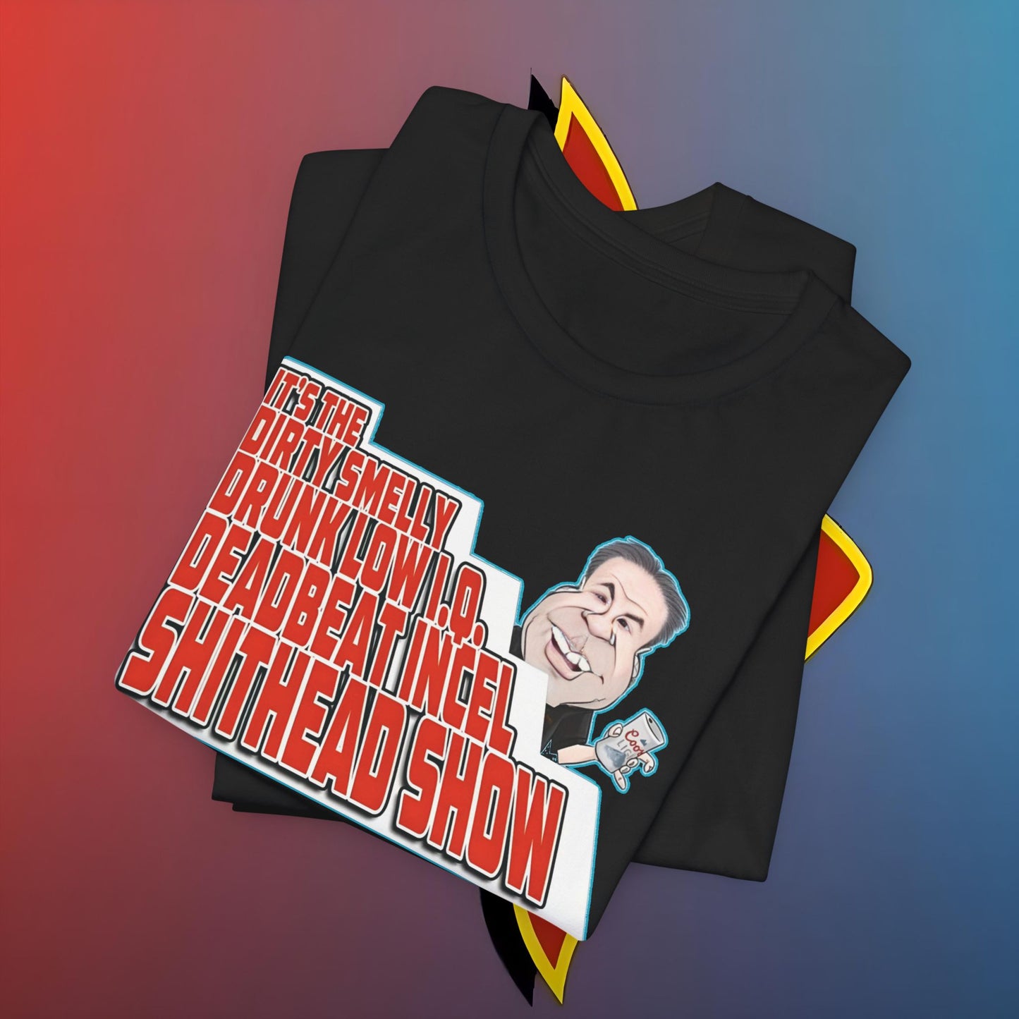 The Drunk Low IQ Deadbeat Incel Show – The Shuli Network Special Edition #skoal" Unisex Jersey Short Sleeve Tee