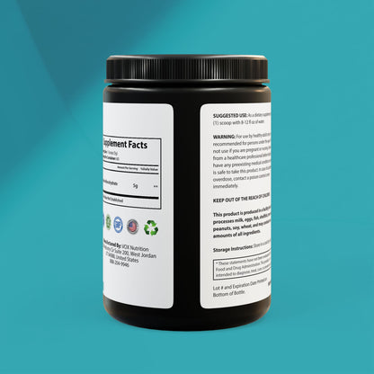 DirkX Creatine Monohydrate Supplement (300g, 10.58oz)
