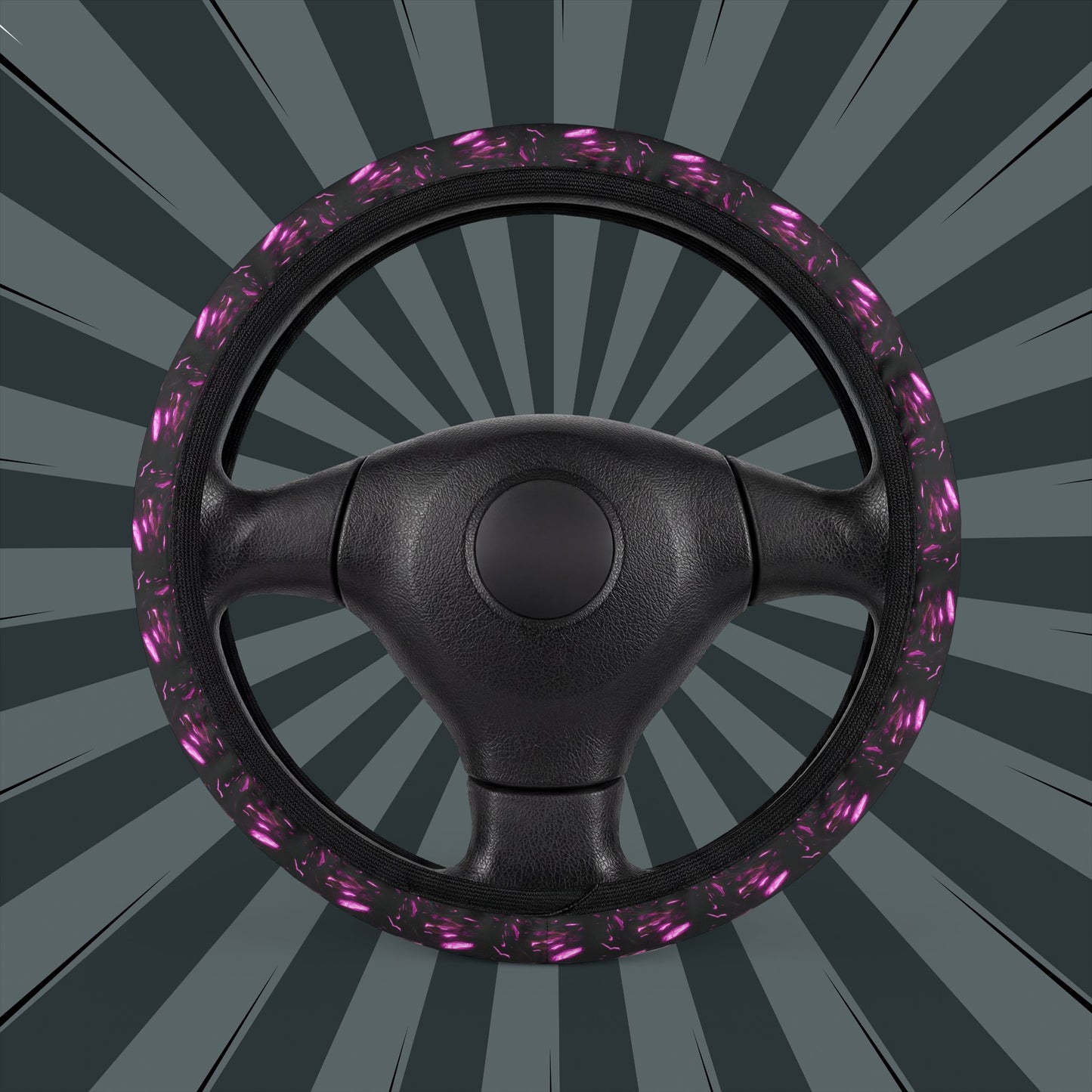 Purple Galaxy Steering Wheel Cover — Sparkle Car Grip