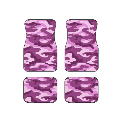 Pink Camo Car Mats (Set of 4)