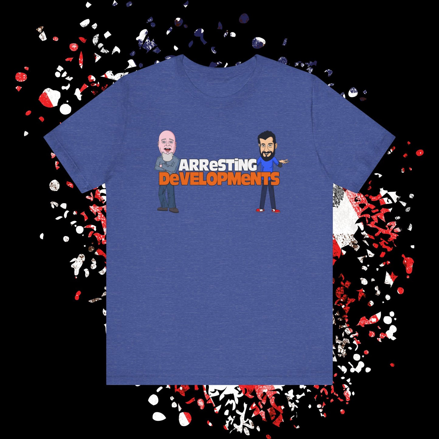 Arresting Developments Tee - Unisex Jersey Short Sleeve Shirt, Funny Graphic Tee, Gift for Detectives, Crime Show Lovers, Casual Wear