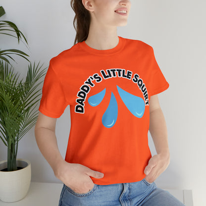 Daddy's Little Squirt Unisex Jersey Short Sleeve Tee