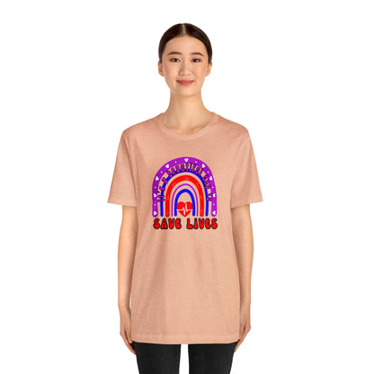 It's a Good Day to Save Lives, Nurse Unisex Jersey Tee Bella+Canvas 3001 Healthcare Gift Medical Students, Various Sizes Available