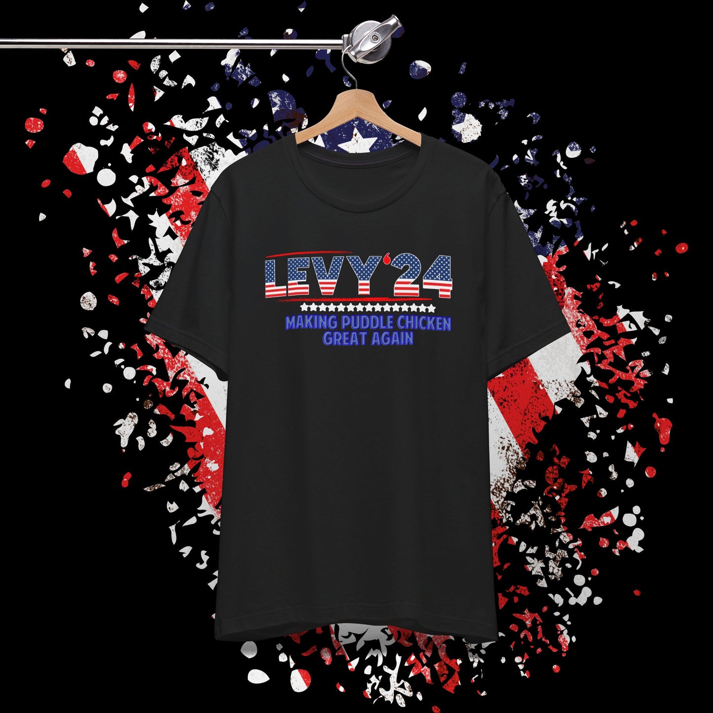 The Ultimate Campaign Tee: Bob Levy 2024! Unisex Jersey Short Sleeve Tee comedy in Multiple Sizes