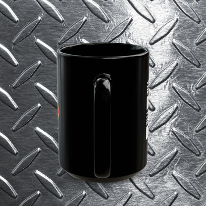The Upshot of the Downshot Is 11 Oz or 15 Oz Black Mug