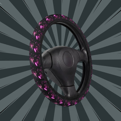 Purple Galaxy Steering Wheel Cover — Sparkle Car Grip