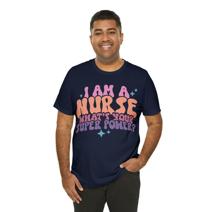 Comfy and Stylish Bella+Canva 3001 Nurse T-Shirt: Perfect Gift for Professionals & Nursing Students, Soft Fabric, Various Sizes Available