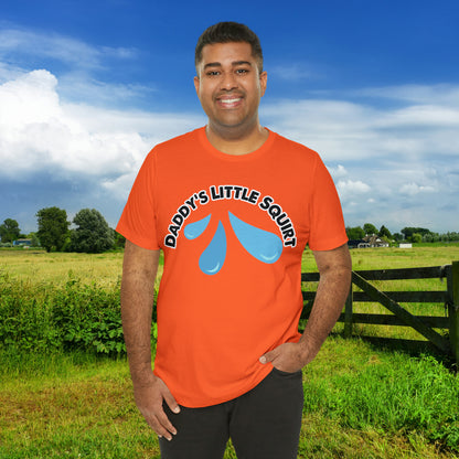 Daddy's Little Squirt Unisex Jersey Short Sleeve Tee