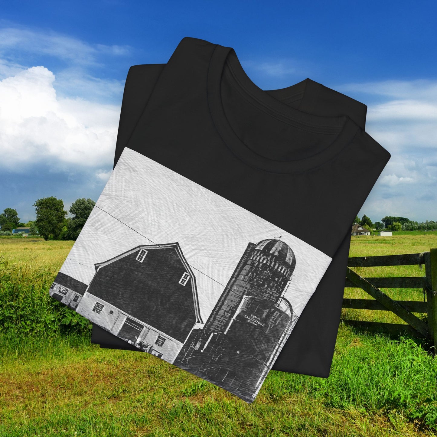Registered Red & White Holstein Unisex Tee - Farm-Themed Apparel for Animal Lovers