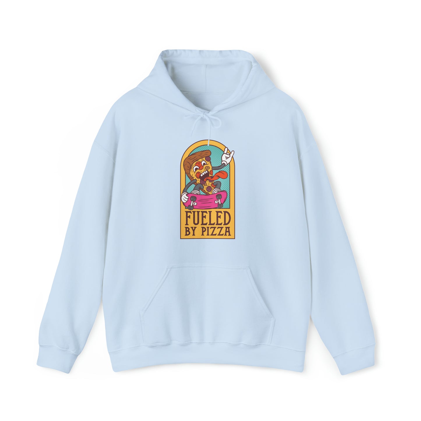 Fueled By Pizza Unisex Heavy Blend™ Hooded Sweatshirt