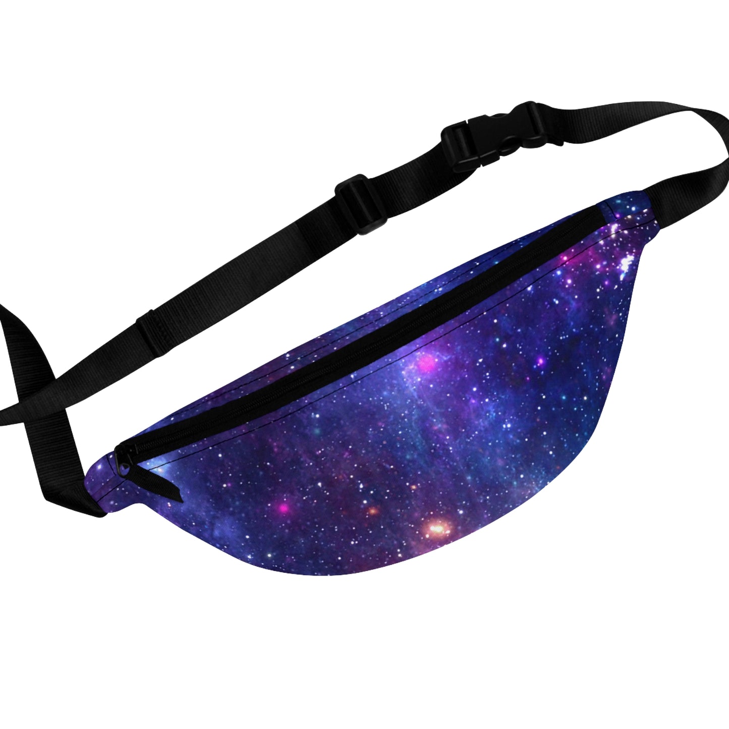 Purple Beyond the Stars Outer Space Out of this World Fanny Pack