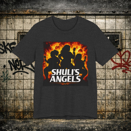 Shuli’s Angels: Operation Laugh & Disorder Graphic Tee — Retro Silhouette Vibe Shirt