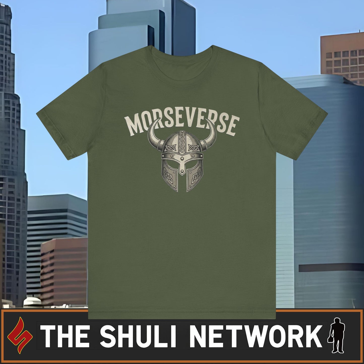 Morseverse Viking Helmet T‑Shirt