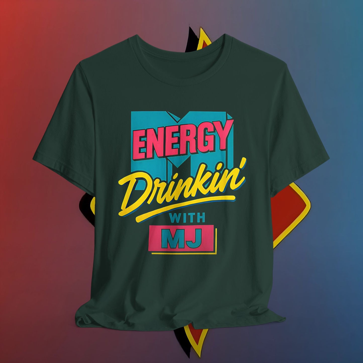 Energy Drinkin’ with MJ Tee – Shuli Network Edition | Retro Chaos