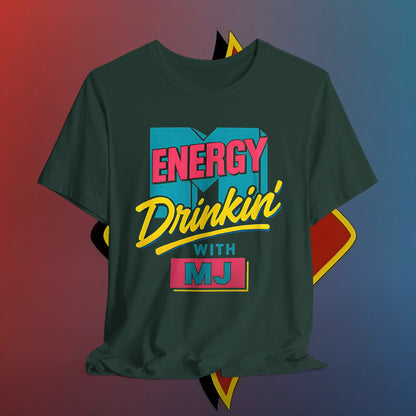 Energy Drinkin’ with MJ Tee – Shuli Network Edition | Retro Chaos