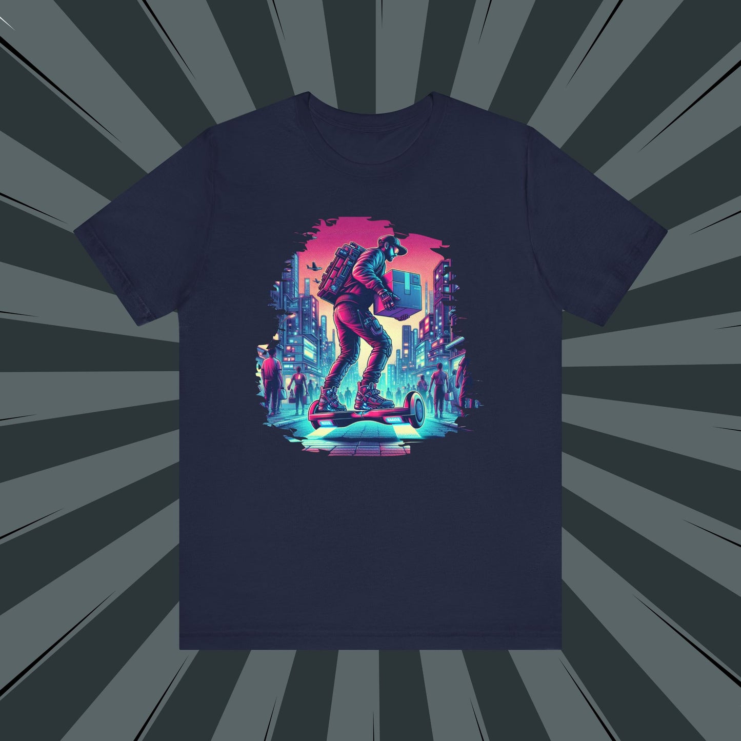 Retro Skateboard Graphic Tee, Unisex Short Sleeve T-Shirt, Urban Streetwear, Colorful Skate Culture Shirt, Great for Gifts and Casual Wear