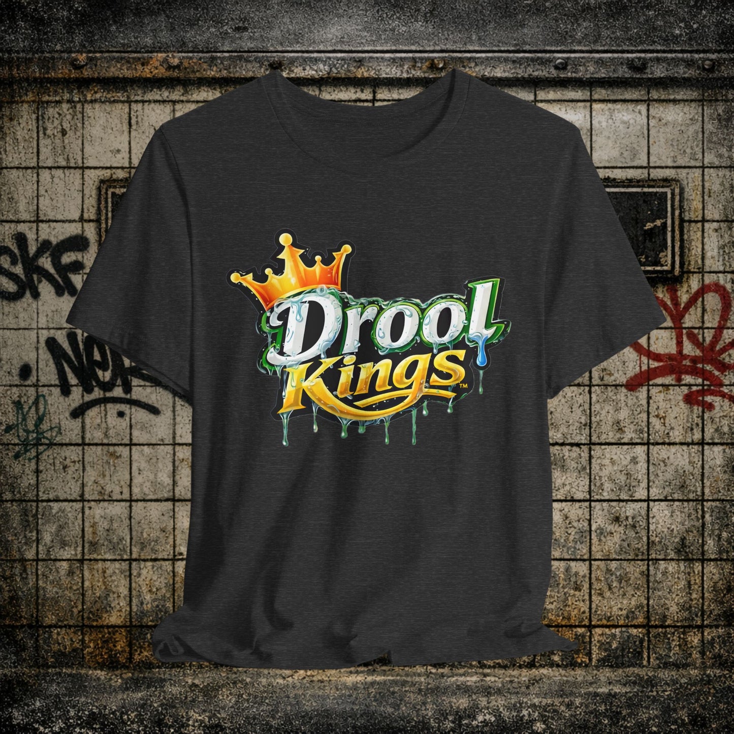 Drool Kings Graphic Tee — Urban Crown Shuli Streetwear T‑Shirt