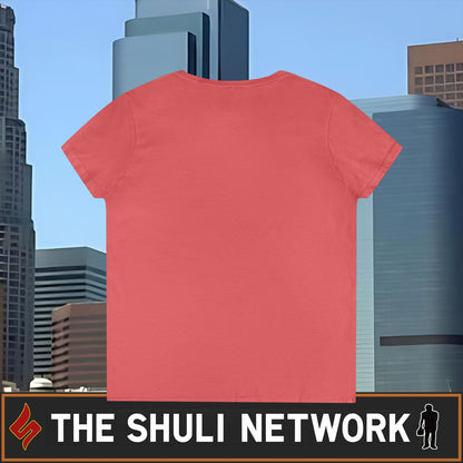 Varney Army Ladies' V-Neck T-Shirt — The Shuli Network Support Tee