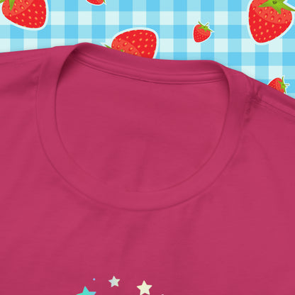 Vintage Pink Pinup Girl "I need Pizza Not Boys" on a Bella+Canva 3001 Unisex Jersey T-Shirt - A Must-Have Gift for her