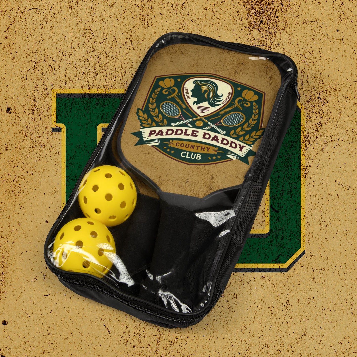Paddle Daddy Country Club Pickleball Kit Prestige in a Pouch