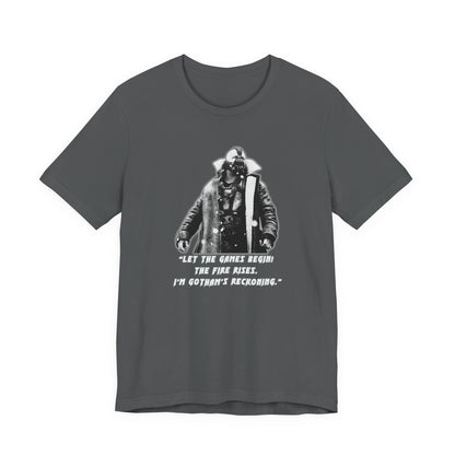Gothams Reckoning Bane Inspired Unisex Jersey Tee Unleash Your Inner Villain
