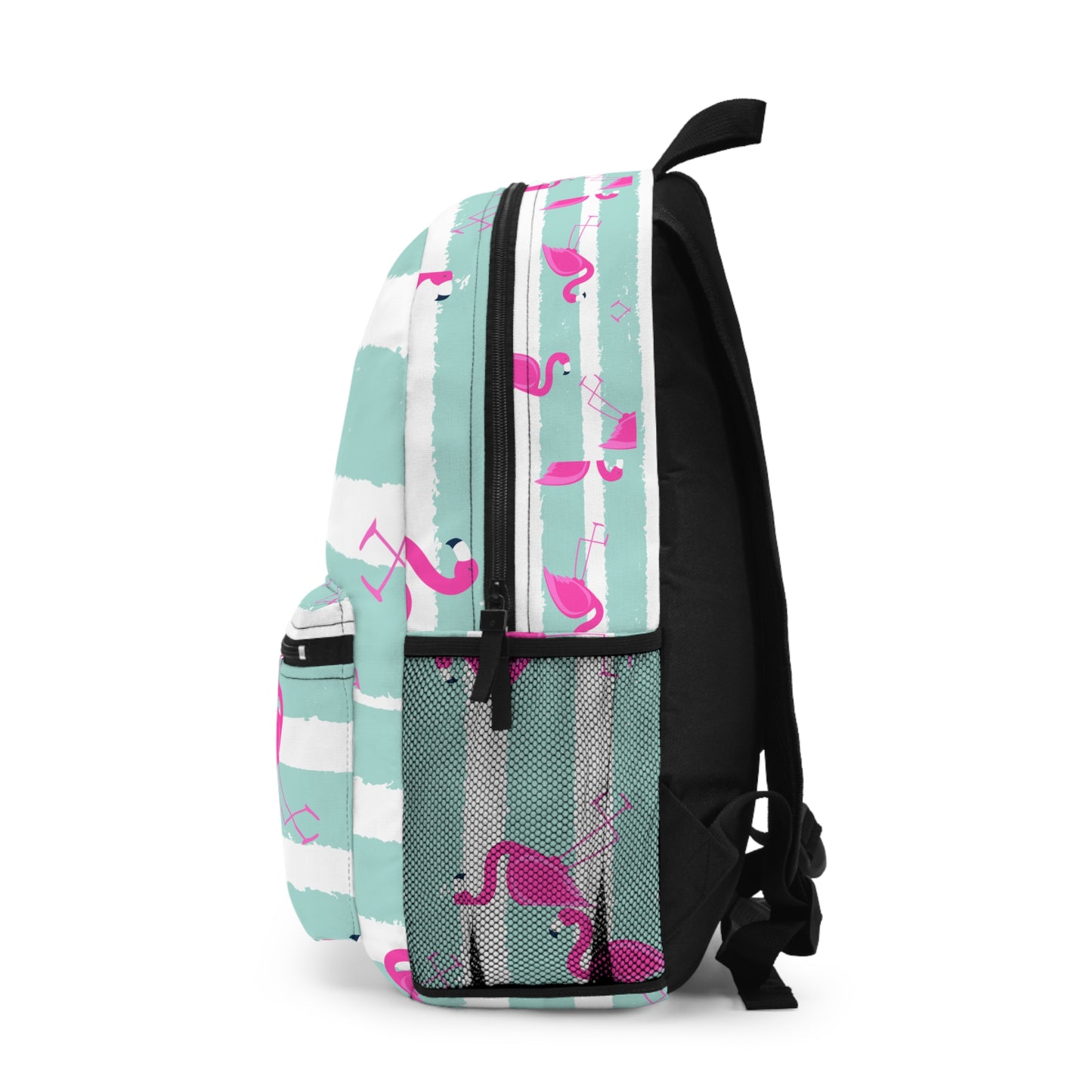 Pink Flamingos Back to School Backpack