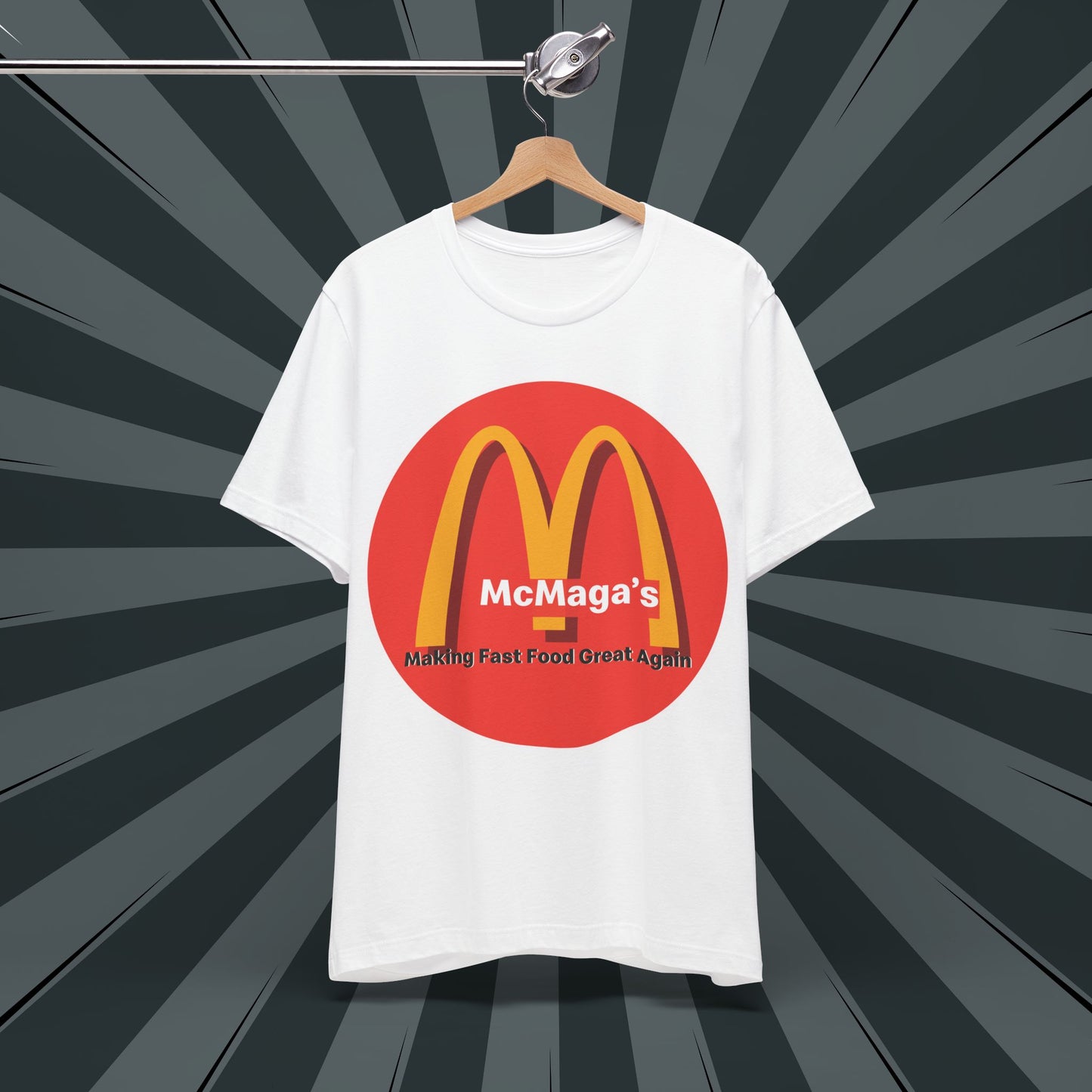 McMaga Making Fast Food Great Again Unisex Jersey Short Sleeve Tee