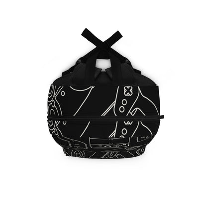 Black Gaming Controller Backpack