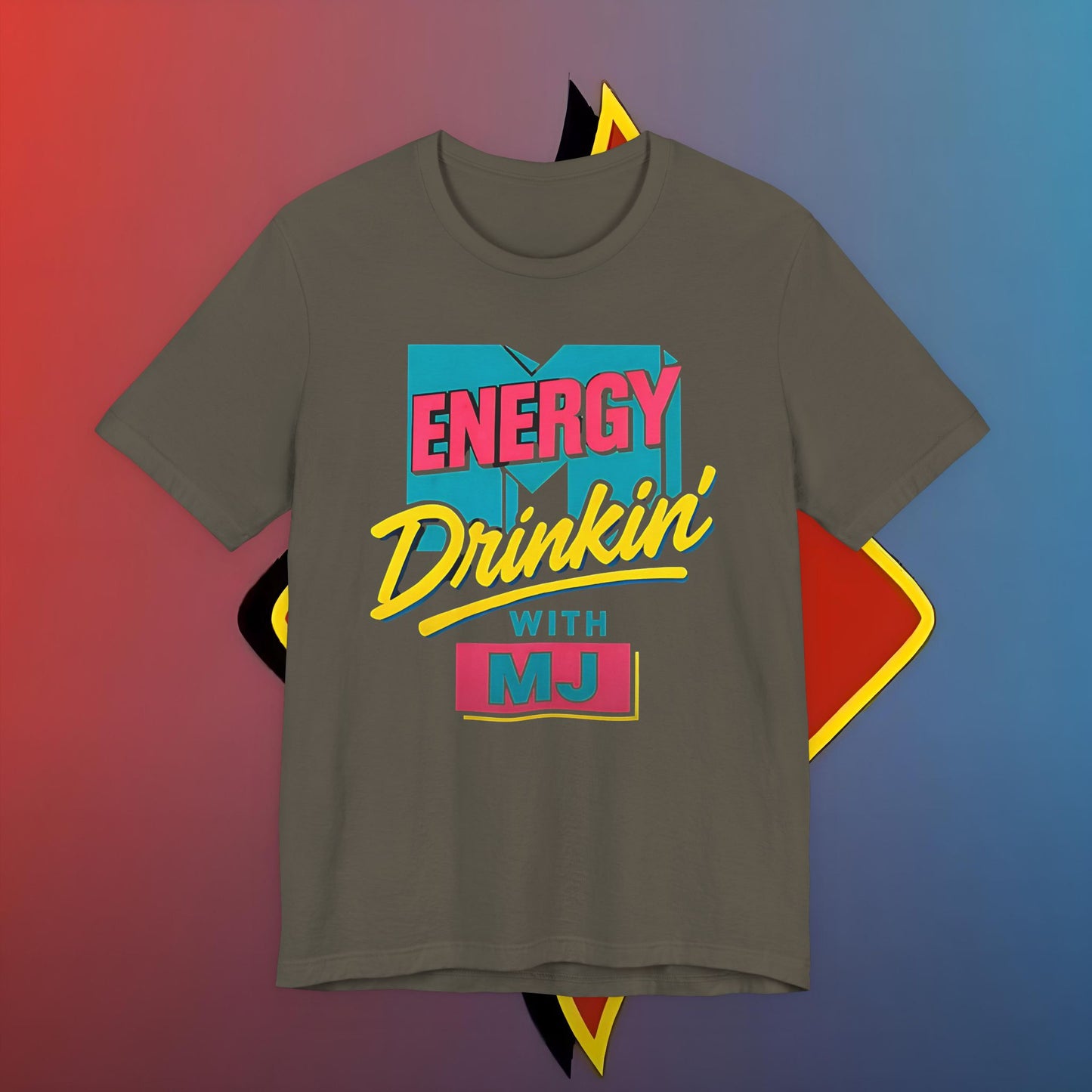 Energy Drinkin’ with MJ Tee – Shuli Network Edition | Retro Chaos
