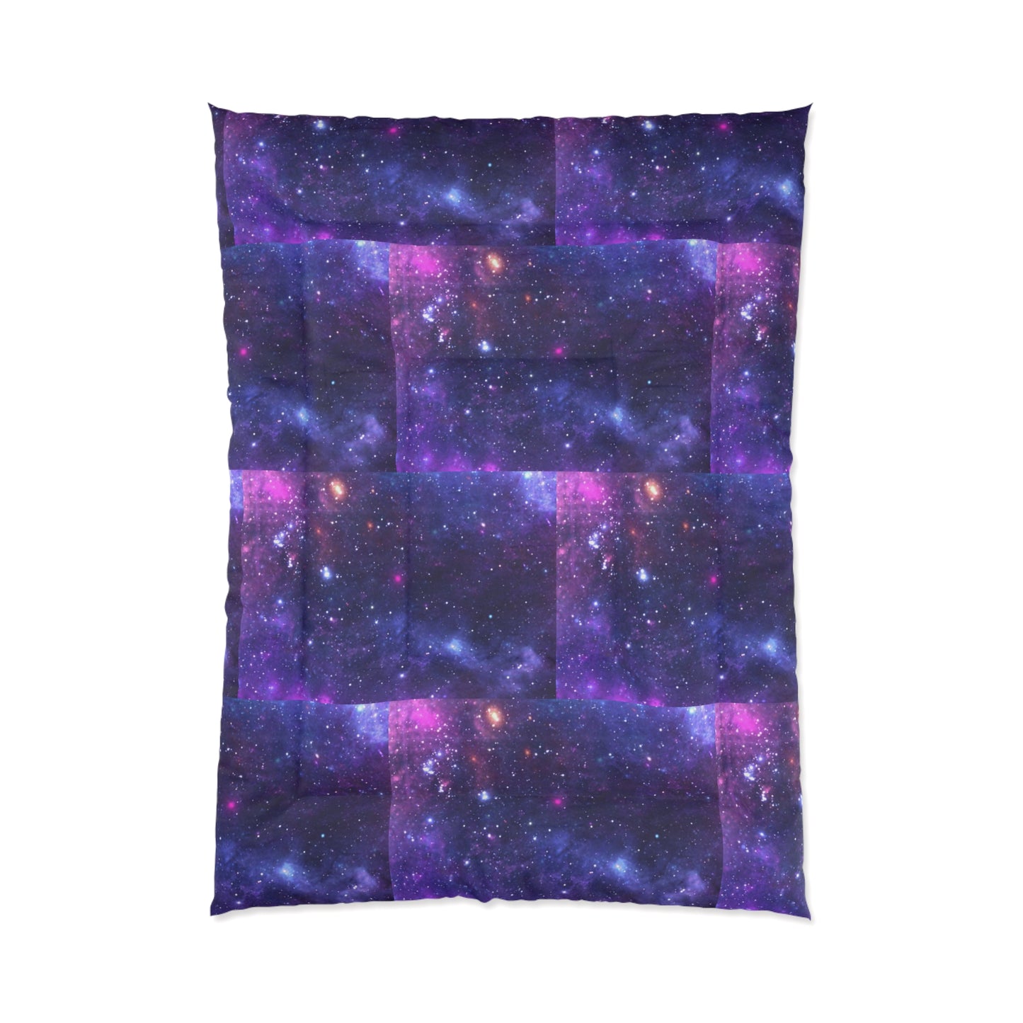 Purple Beyond the Stars Outer Space Out of this World Comforter