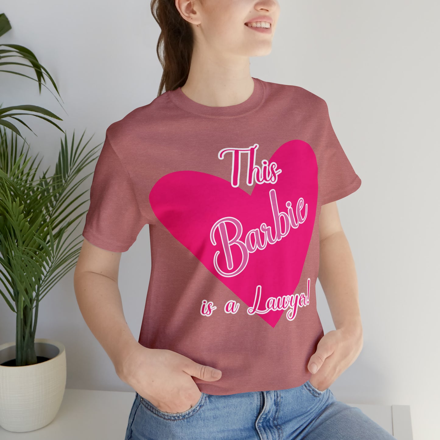 This Barbie is a Lawyer Unisex Jersey Short Sleeve Tee Gifts for Her