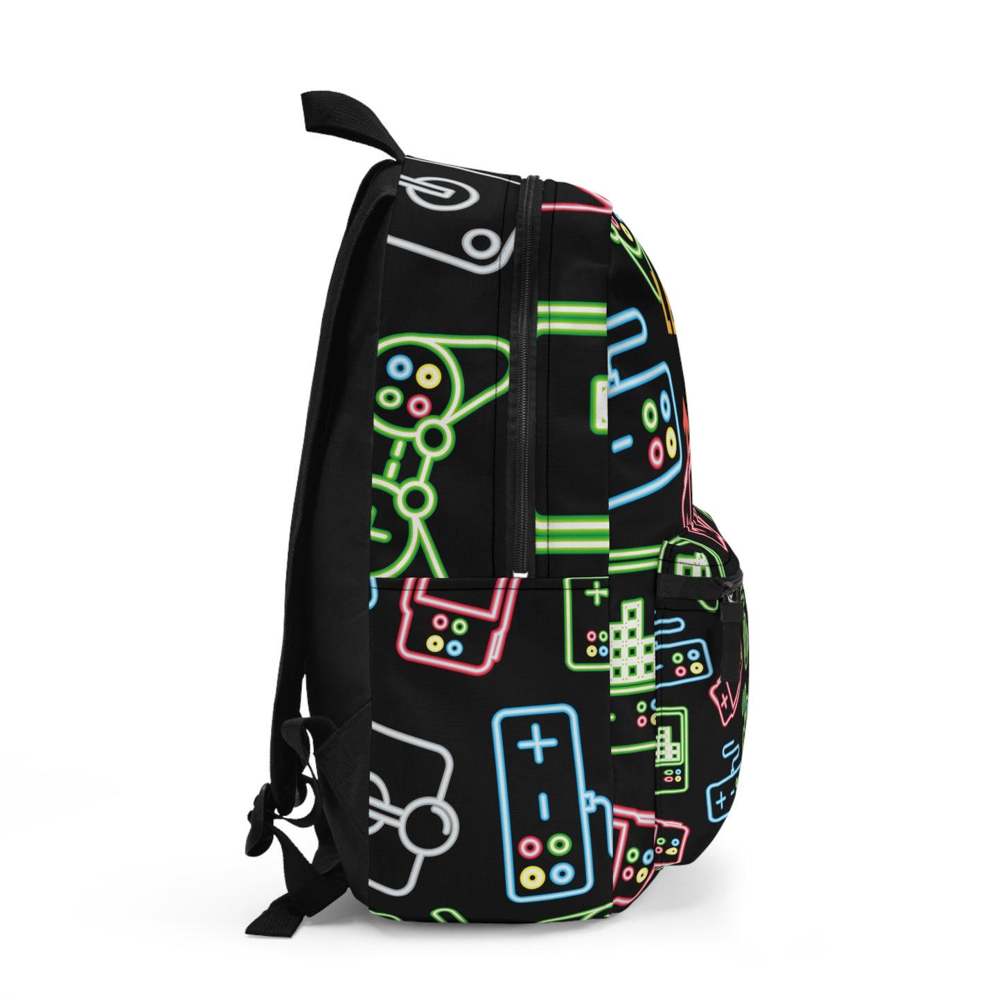 Neon Gaming Controllers Backpack