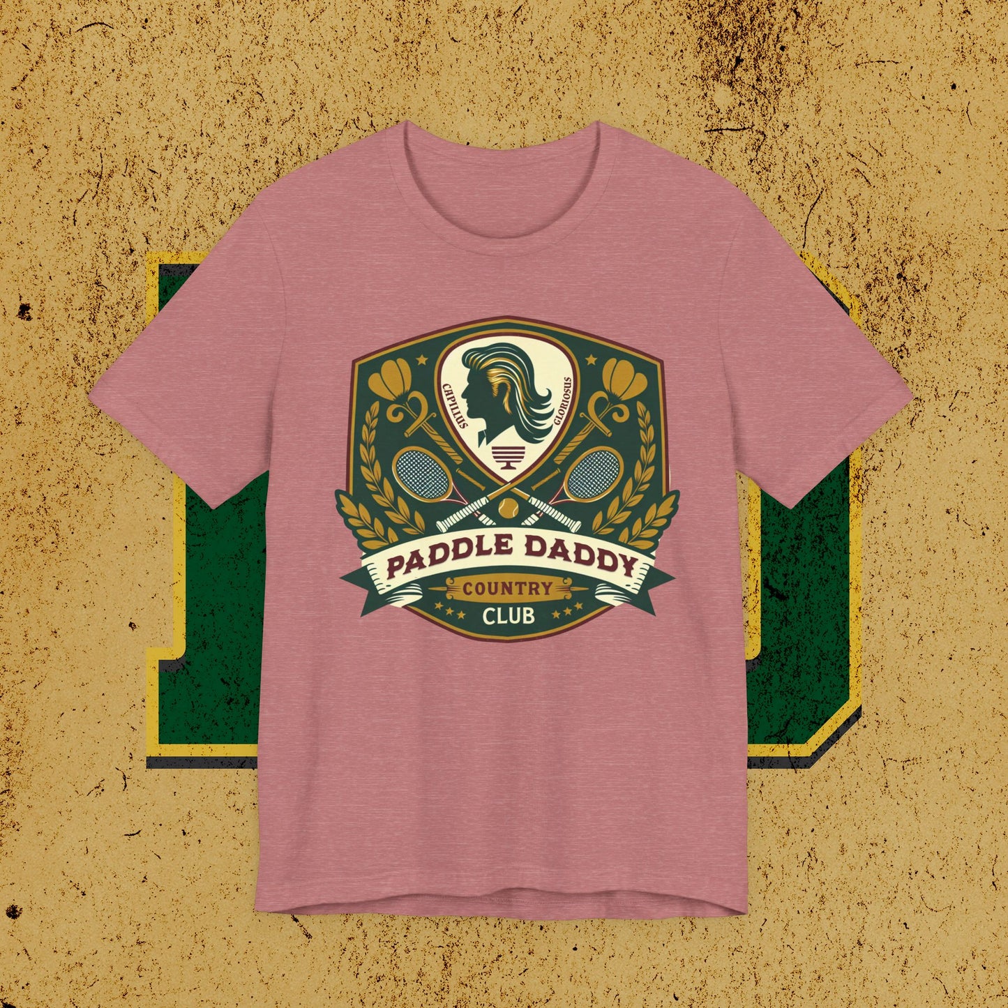 Paddle Daddy Country Club Tee  Where Prestige Meets Pickleball and Dad Jokes