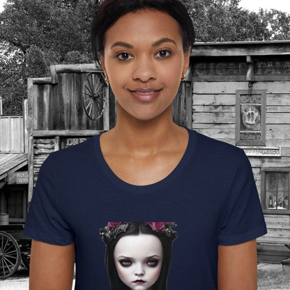My Resting Witch Face Halloween with Wednesday Addams Women's Organic Short Sleeve T-Shirt