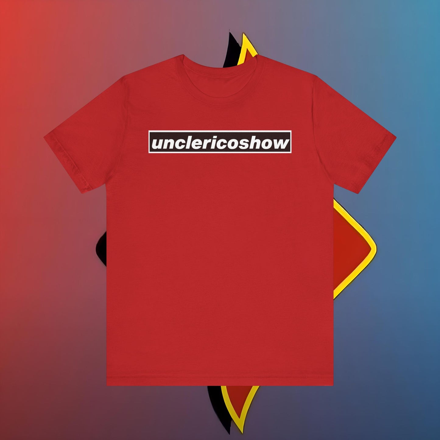The Uncle Rico Show Tee – Broadcasting Buffoonery Since Whenever