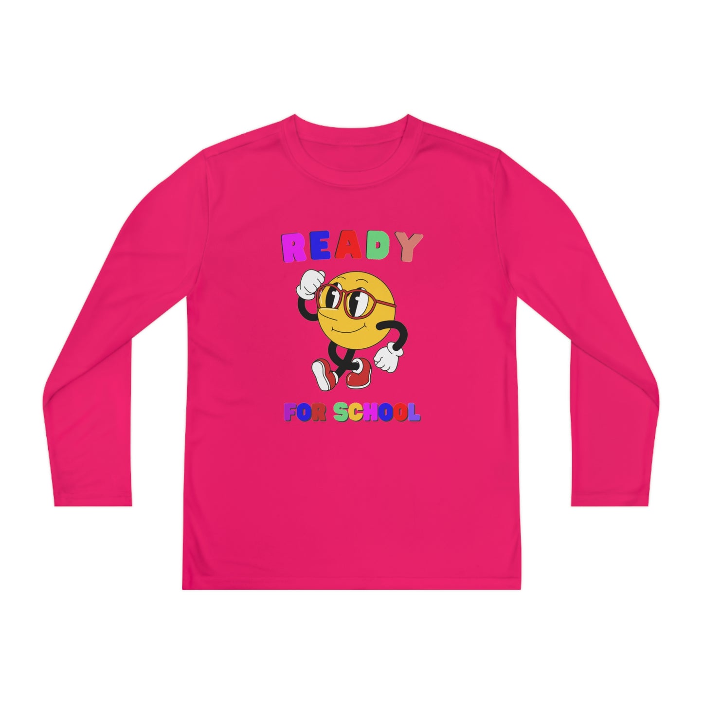 Ready For School Youth Long Sleeve Competitor Tee