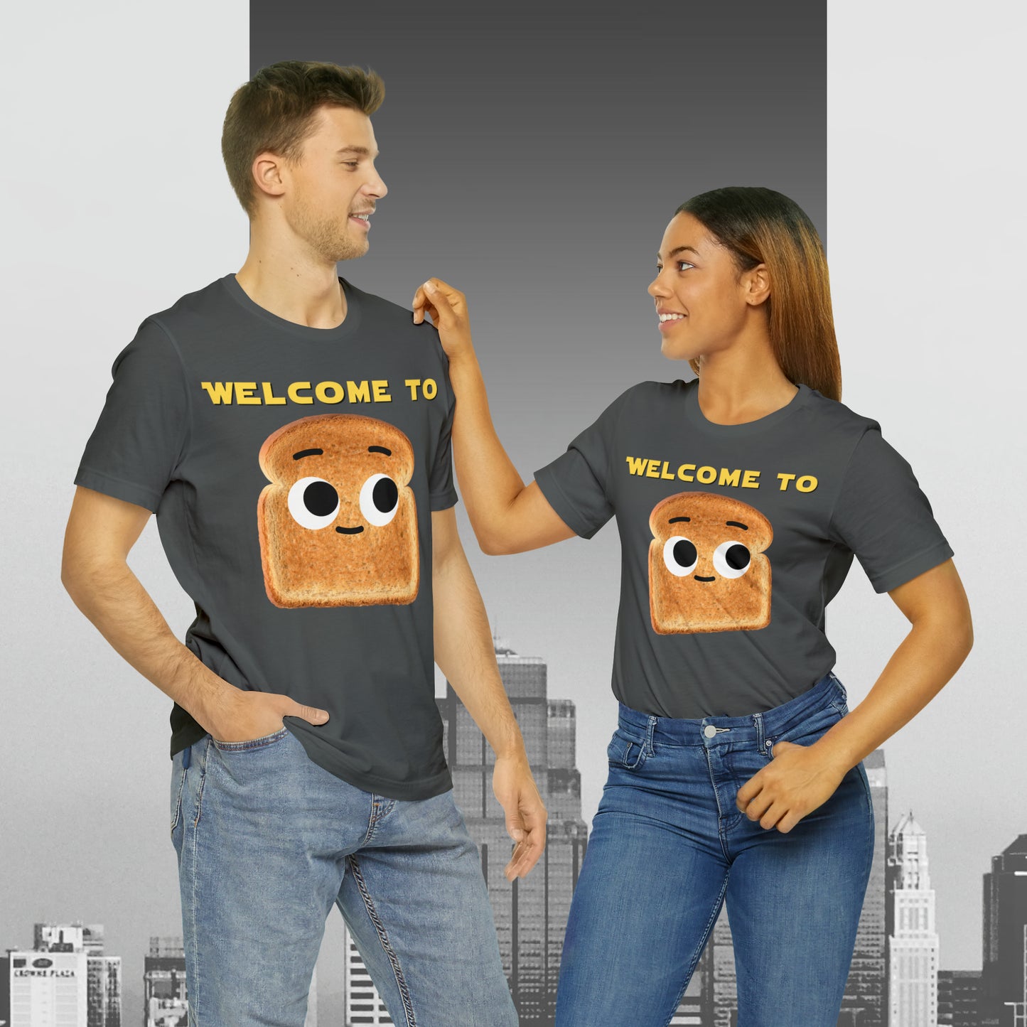 Welcome to the Darkside Unisex Jersey Short Sleeve Tee