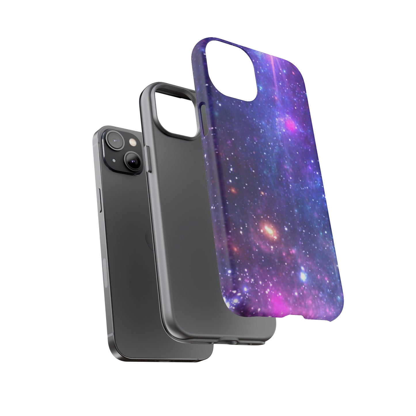 Purple Beyond the Stars Outer Space Out of this World Tough Cases (iPhone, Google, Samsung)