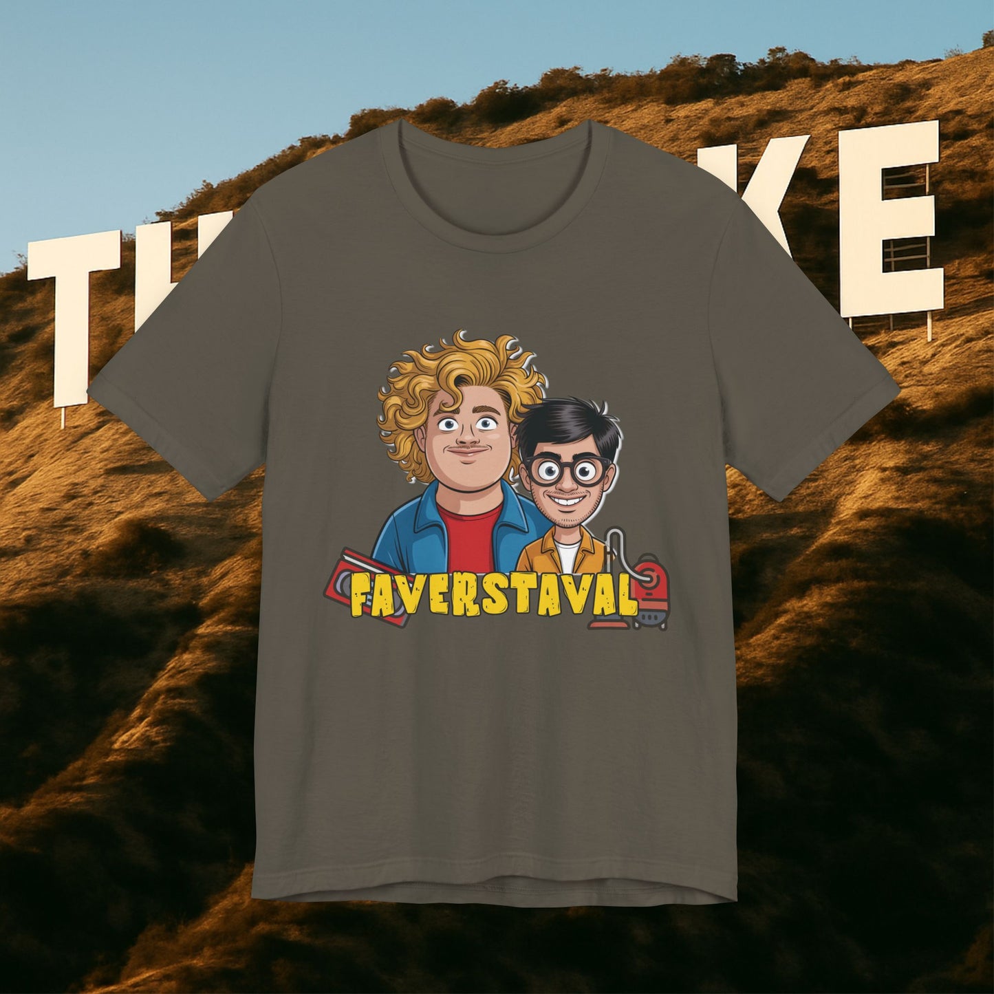 “FAVERSTAVAL Tee – The Shuli Network x Marshall Studios Forever Crossover Event”