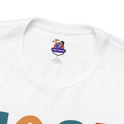 Colorful Good Vibes Only Unisex Jersey Short Sleeve Tee