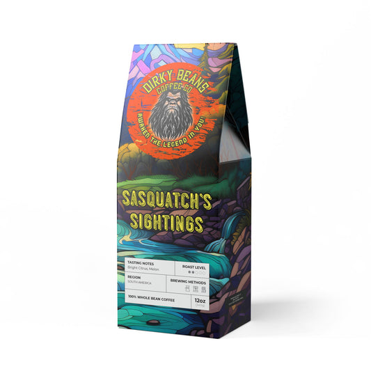 Sasquatch's Sightings: Colombia Single Origin- Brewed with Elusive Elegance! Light-Medium Roast