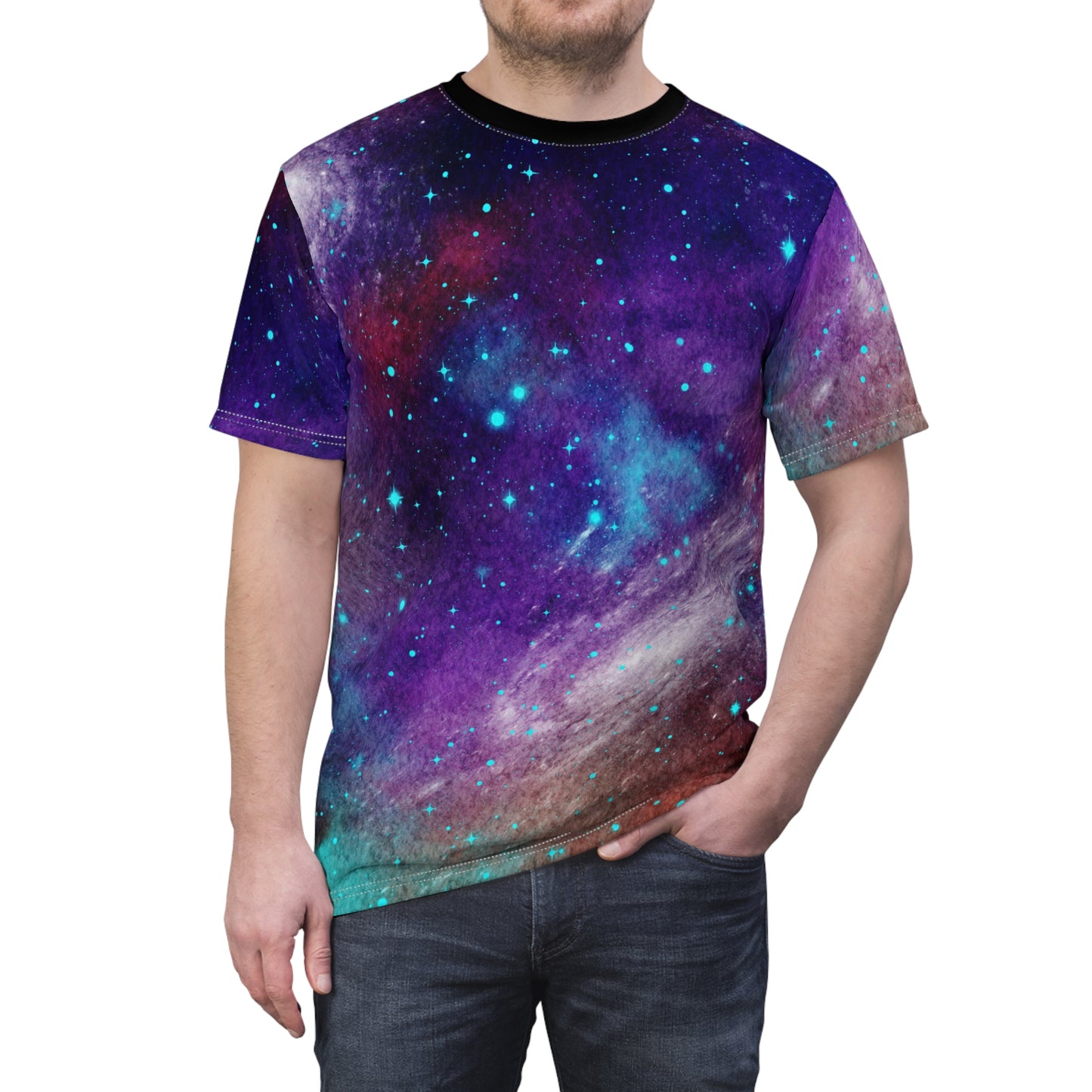 Outer Space Unisex Cut & Sew Tee (AOP)