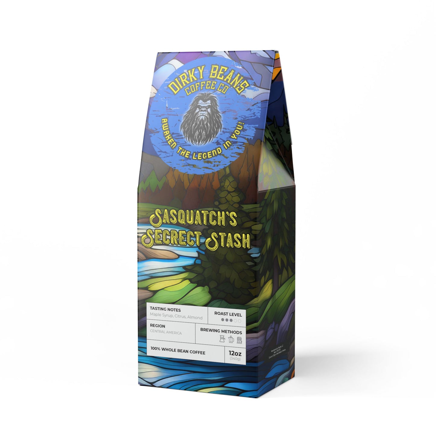 Sasquatch's Secret Stash: Unleash Your Inner Yeti(Medium Roast)