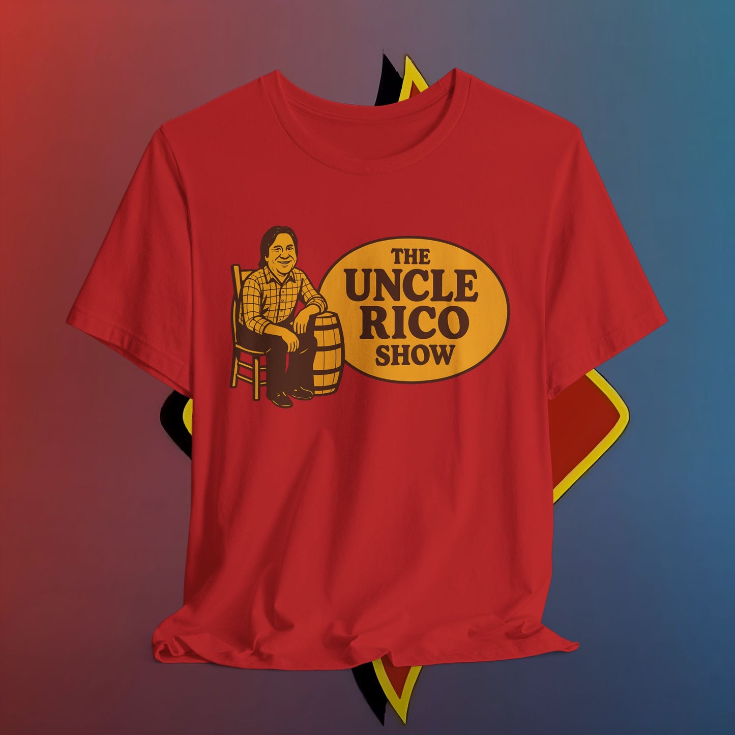 Uncle Rico Show Tee, Retro T-Shirt for Fans, Vintage Style Apparel, Movie Merchandise, Gift for Him/Her