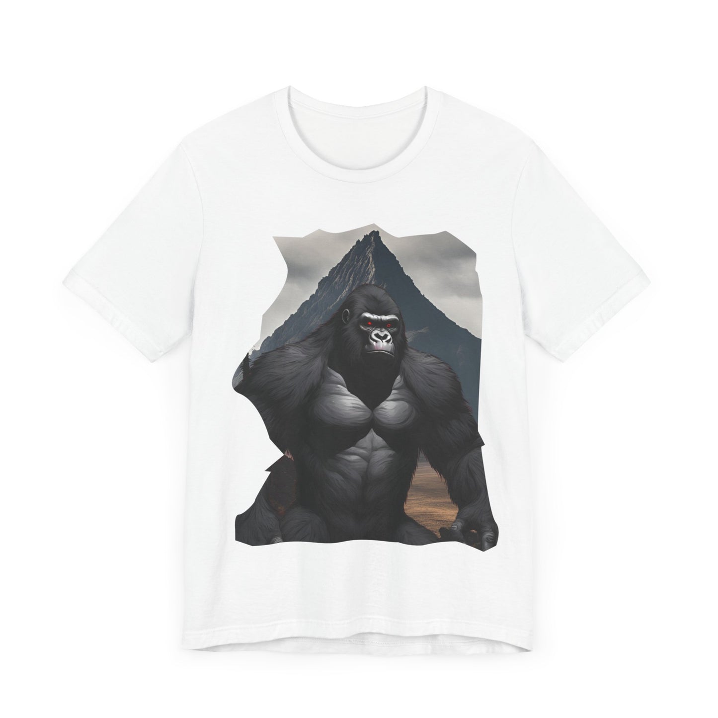 “King Kong Inspired APE Unisex Jersey Tee: Conquer the Concrete Jungle!” Unisex Jersey Short Sleeve Tee