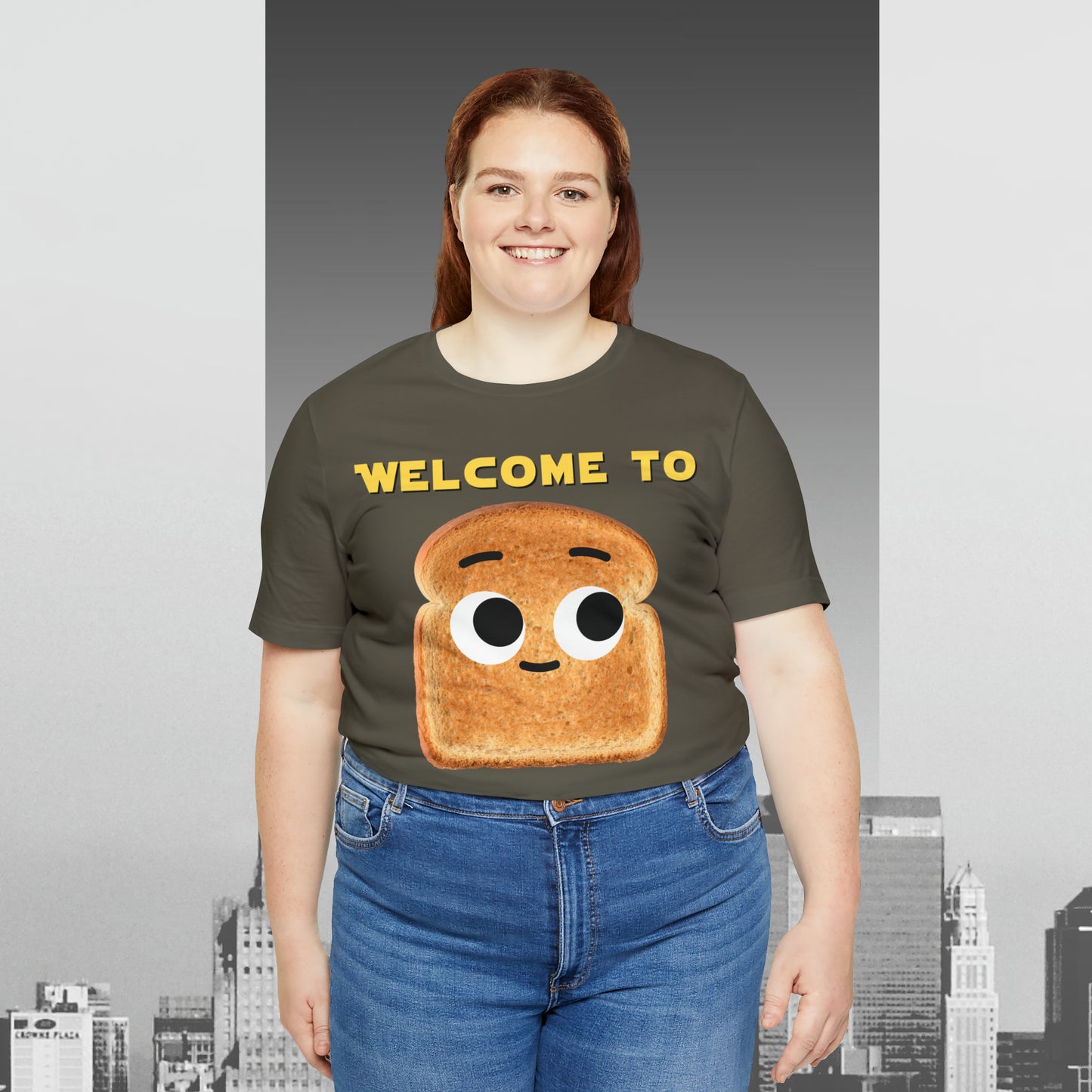 Welcome to the Darkside Unisex Jersey Short Sleeve Tee